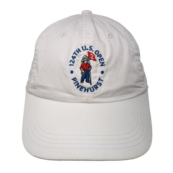 124th U.S. Open Pinehurst USGA Member Baseball Cap White OS Classic Fit Ahead - Picture 1 of 10
